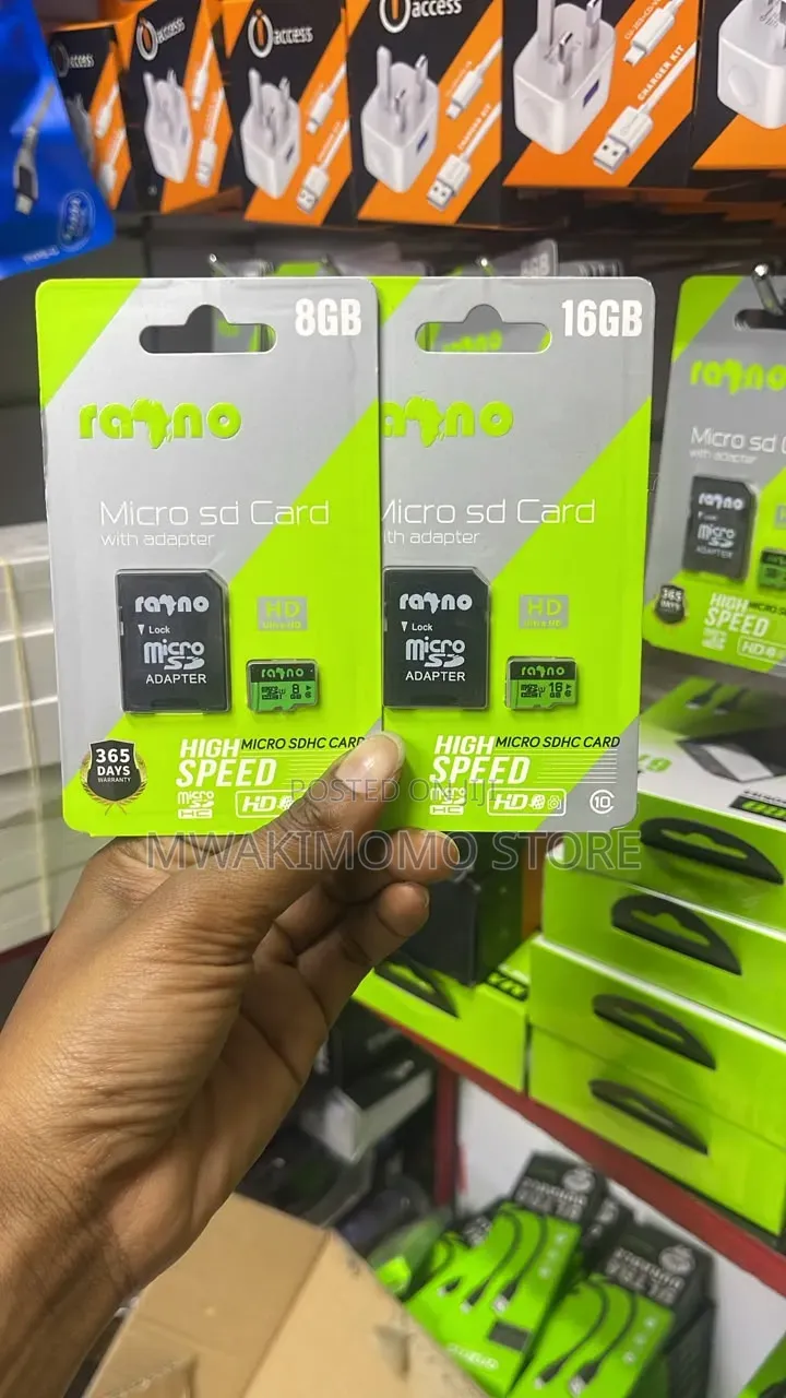 Raino High Speed Micro SDHC Memory Cards