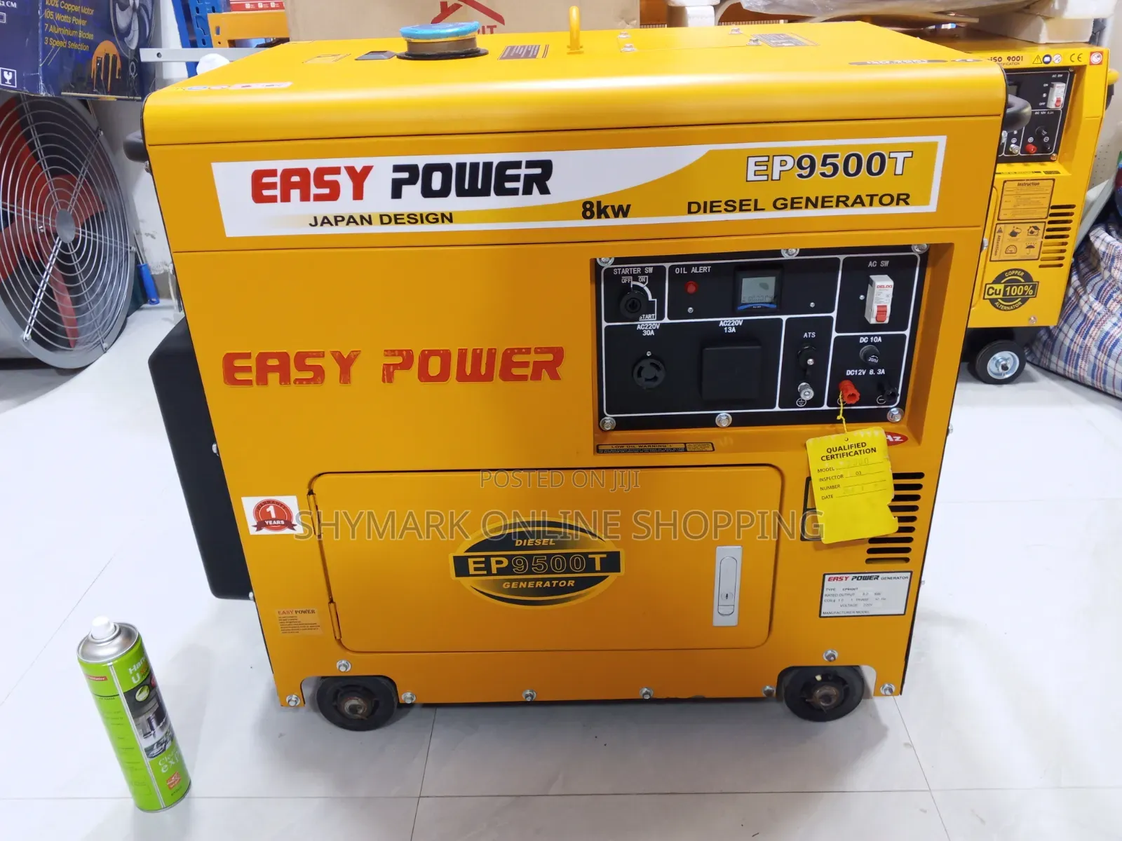 Easy Power EP9500T 8kW Diesel Generator