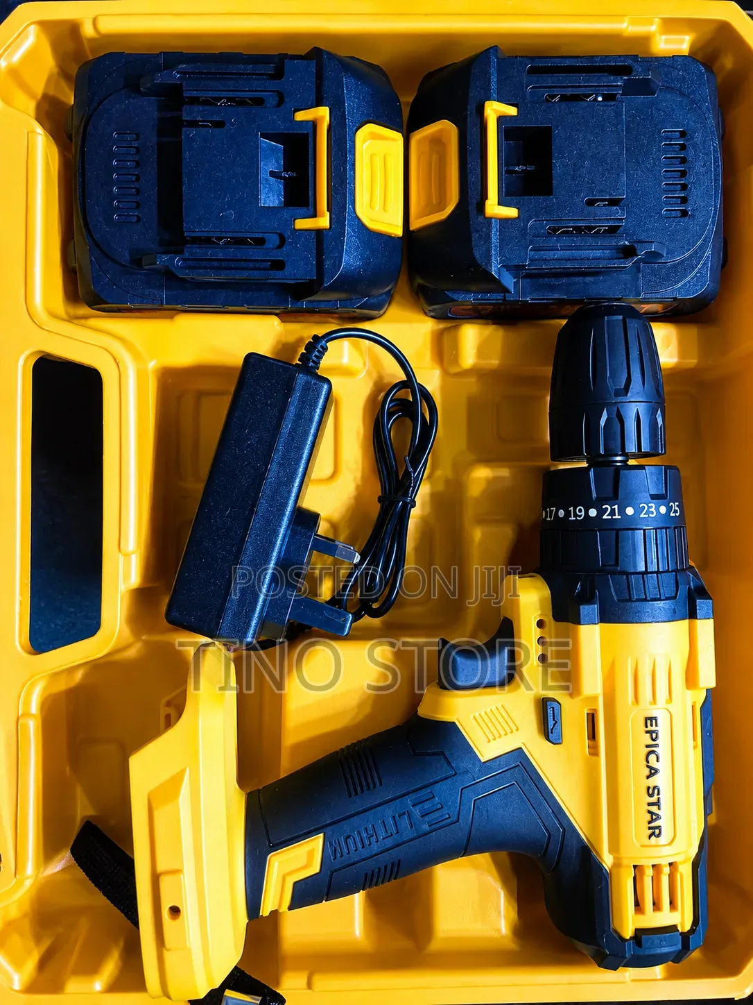 EPICA STAR 18V Cordless Drill Kit.