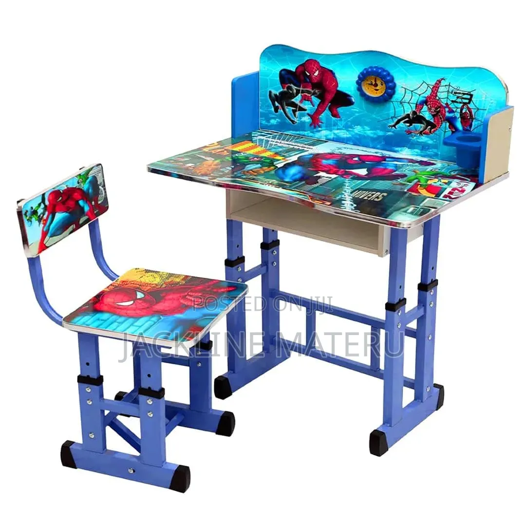 Baby Study Table Princess and Spider Design