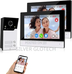 Ip Video Door Bell Unaunganisha Hadi Na Simu