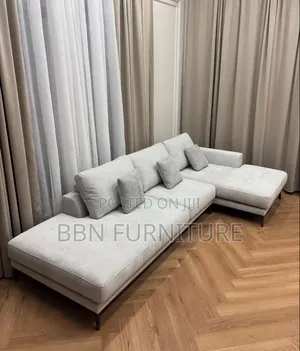 L Shape 5 Seaters Spring Fiber
