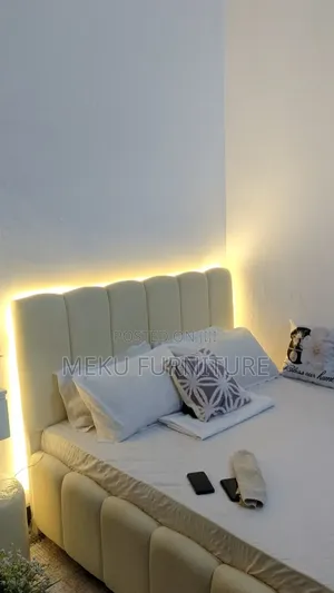 Bed Sofa + Lights