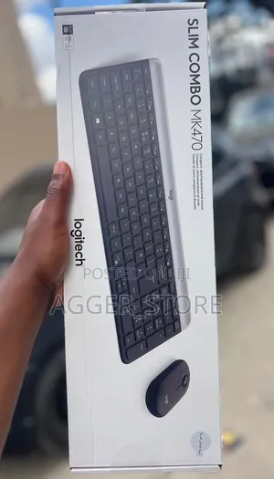 Logitech MK470 Slim Wireless Keyboard and Mouse Combo