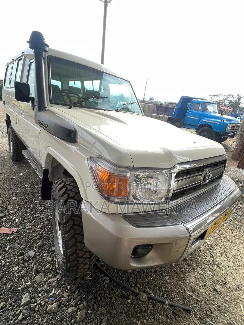 Toyota Land Cruiser 2001 White