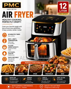 PMC Air Fryer 12l Digital