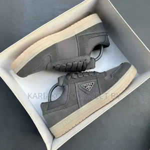 Men's Designer Suede Nylon Low-Top Sneakers Collection