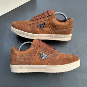 Men's Designer Suede Nylon Low-Top Sneakers Collection