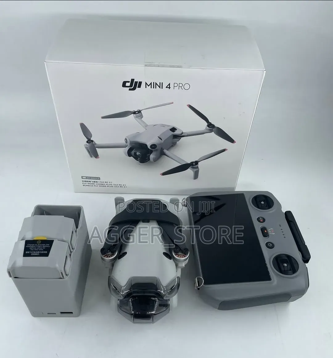 DJI Mini 4 Pro Fly More Combo Plus With the DJI RC 2 Screen Controller