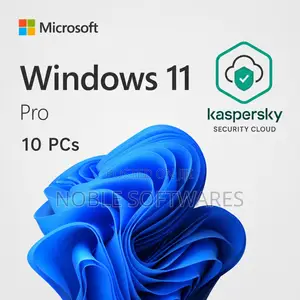 Windows 11 Pro 2026 + Kaspersky Security Cloud 2026 ( 10 PCs )