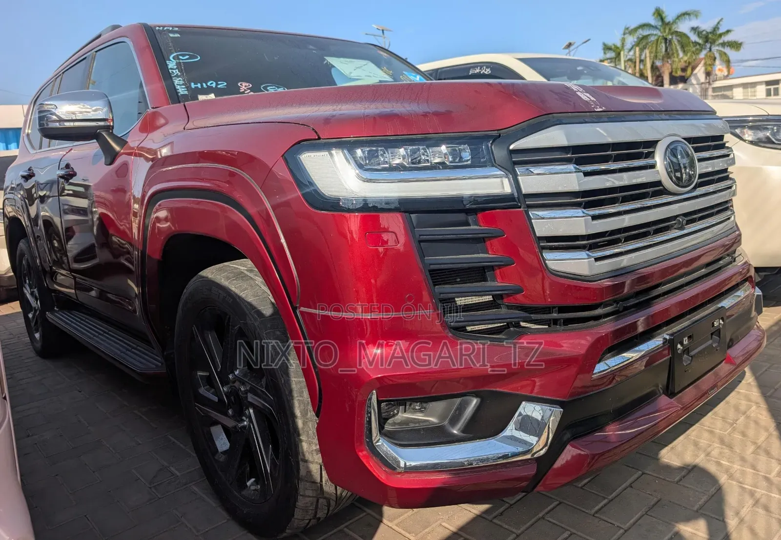 Toyota Land Cruiser 2023 Maroon