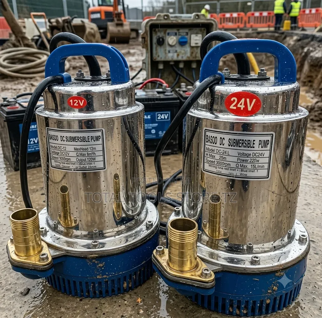Basoo Sewage Pump 12V 120W