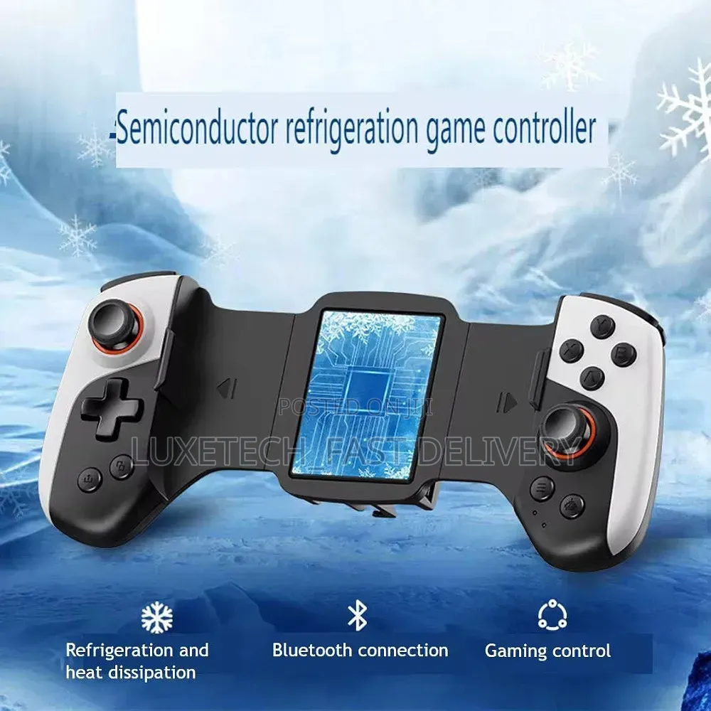 Coolshark JK02 Gaming Controller With Cooling Fan – Bluetooth Gamepad