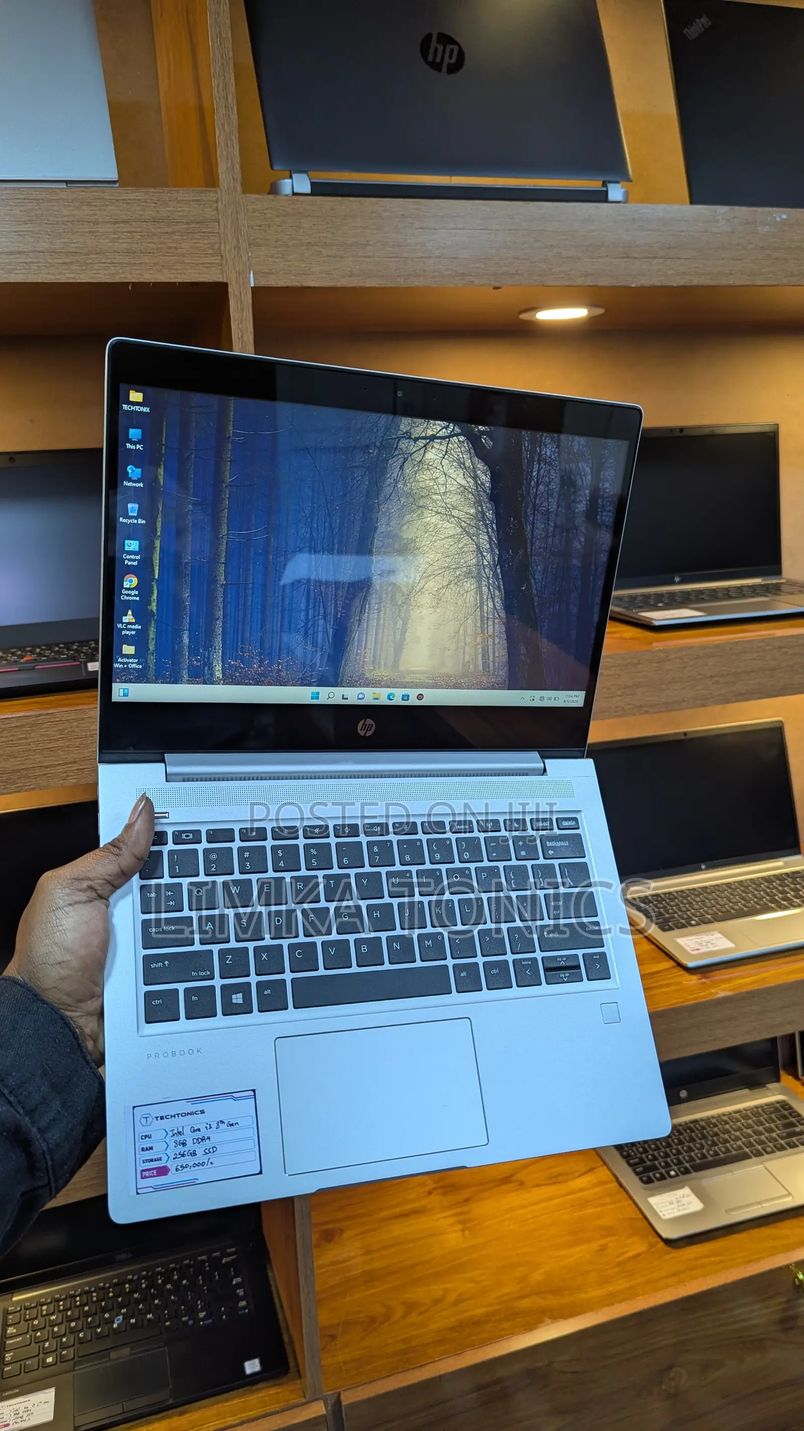 New Laptop HP ProBook 430 G6 8GB Intel Core i3 SSD 256GB
