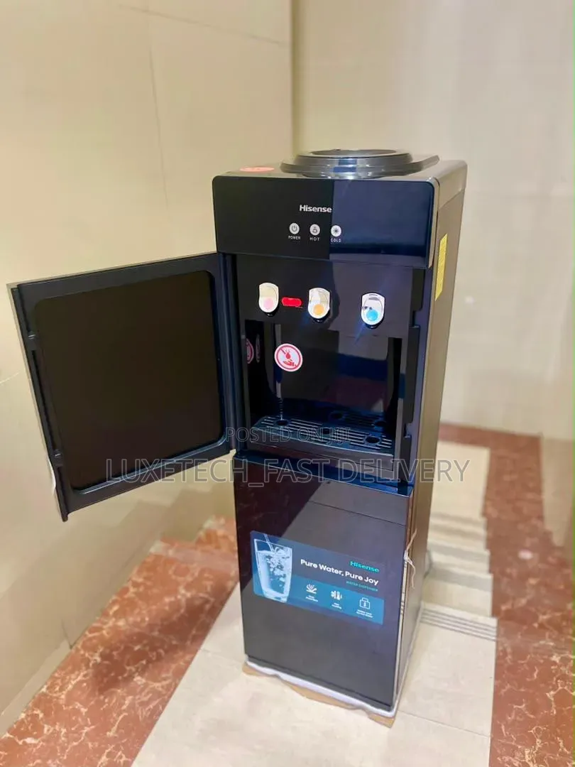 Hisense 3 Taps Water Dispenser Hot Cold Normal With Storage Cabinet