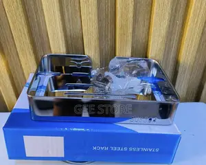 Foam Soap Dish Chrome Heavy