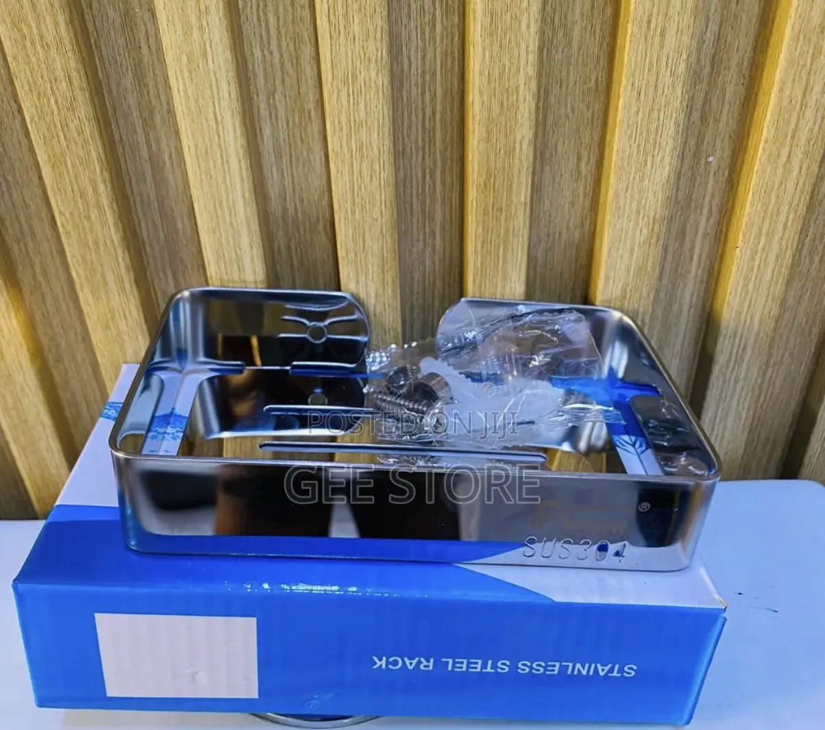 Foam Soap Dish Chrome Heavy