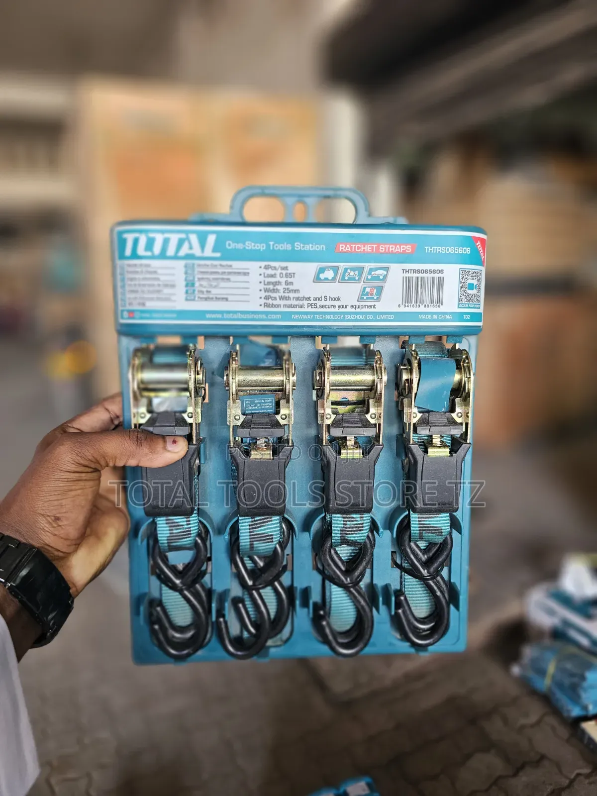 Total Ratchet Tie Down - 5 / Ratchet Strap Set