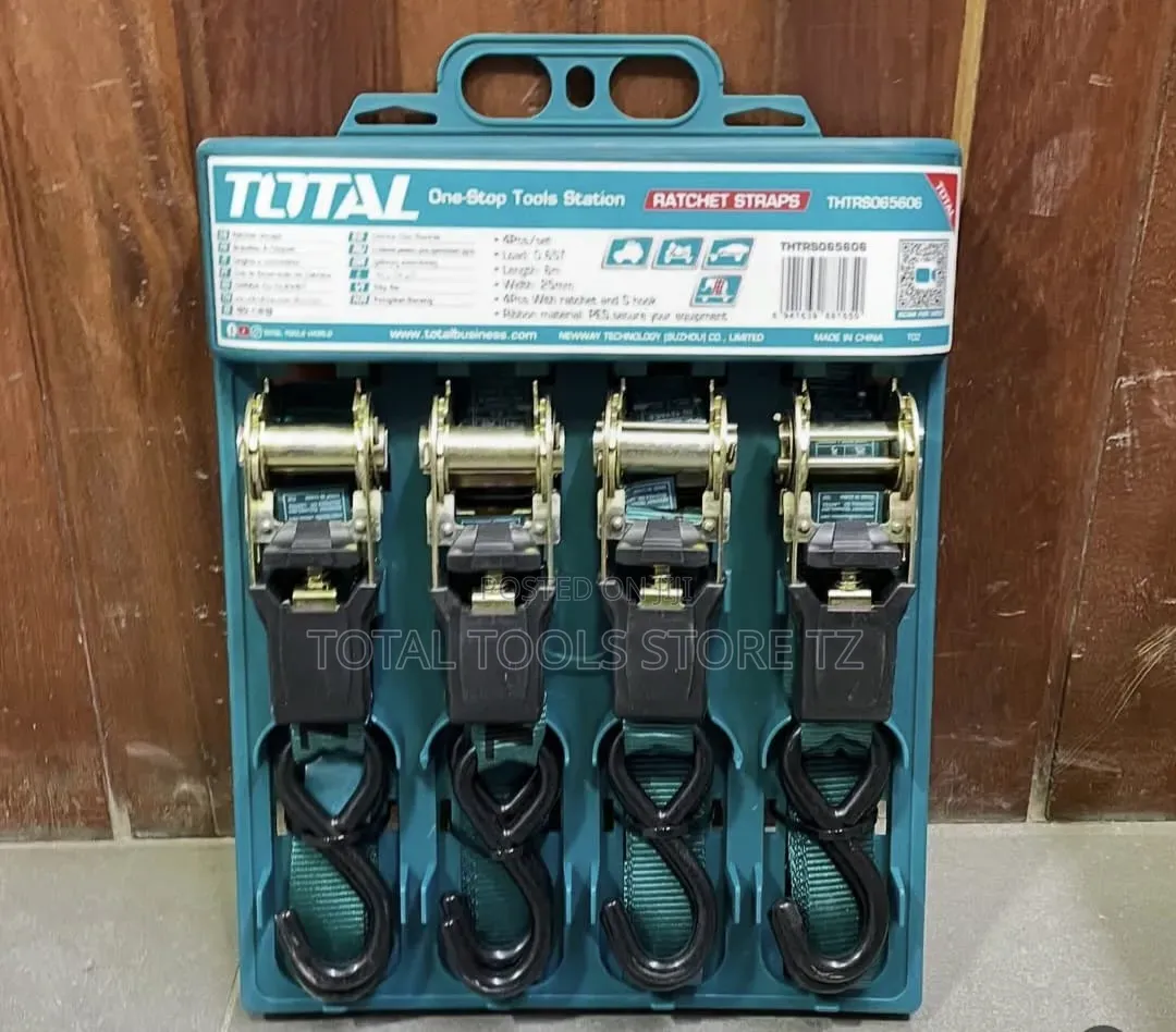 Total Ratchet Tie Down - 5 / Ratchet Strap Set