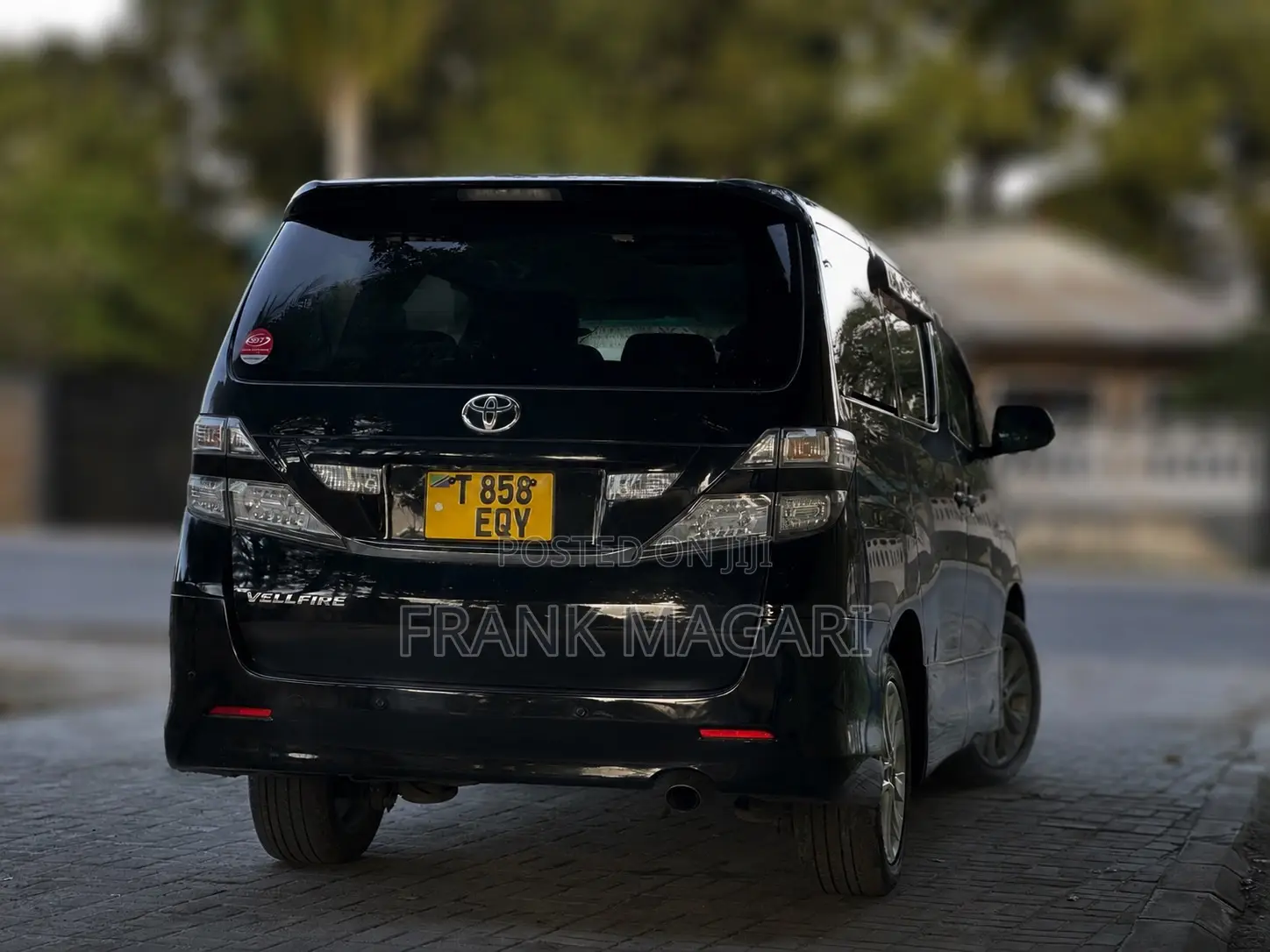 Toyota Vellfire 2008 Black
