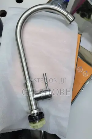 A Single Cold-Water Kitchen Faucet