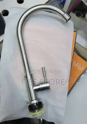 A Single Cold-Water Kitchen Faucet
