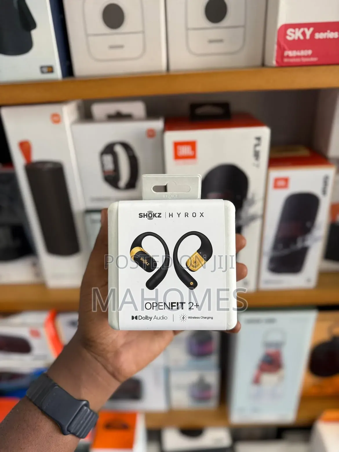Shokz OpenFit 2 Plus Open-Ear Wireless Earbuds
