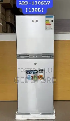 Aero Double Door Refrigerator 130l (Ard-130slv)
