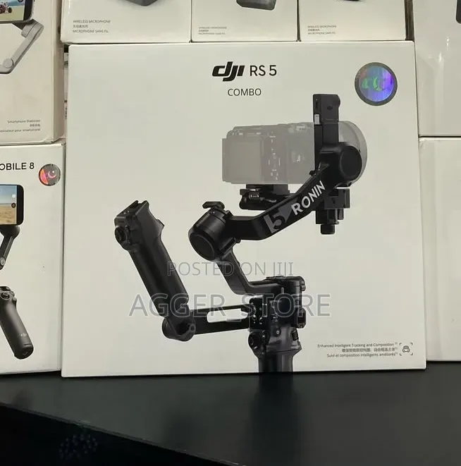 DJI RS 5 Combo 3-Axis Camera Gimbal Stabilizer