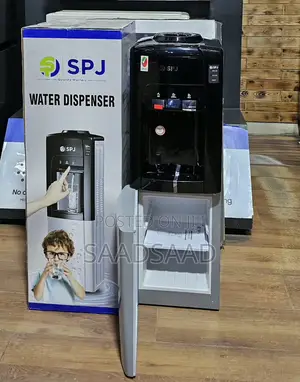 SPJ Water Dispenser With 3 Taps Cold,hot and Normal With Bottom Carbin