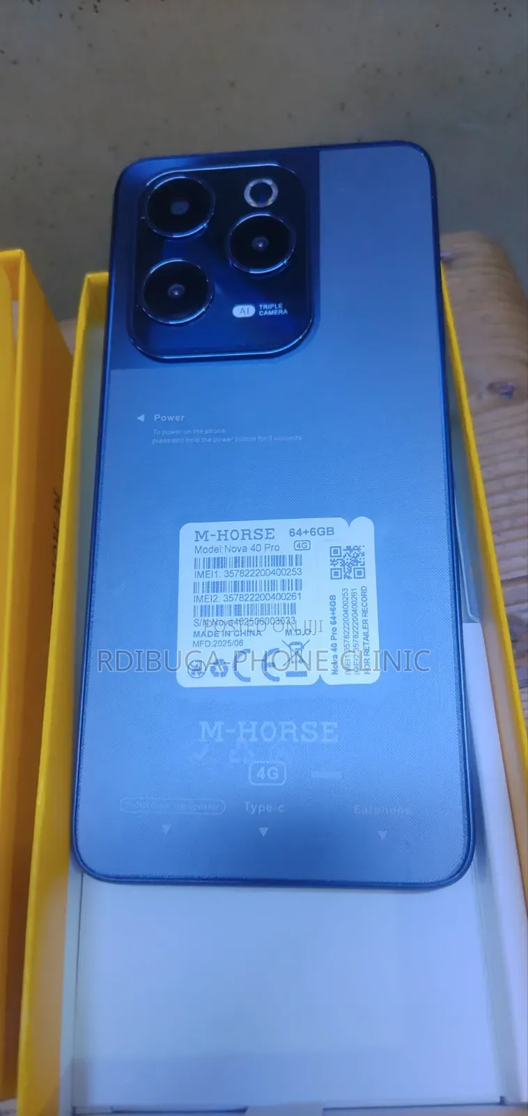 New M-Horse Nova 5 64 GB Gray