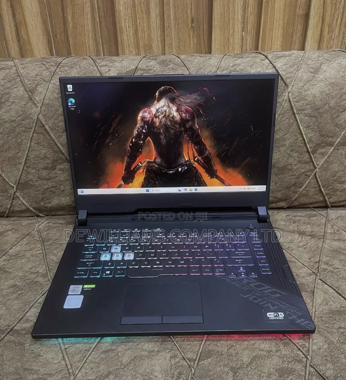 Laptop Asus ROG Strix G17 16GB Intel Core i7 SSD 512GB