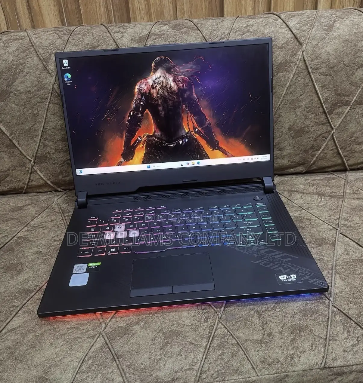 Laptop Asus ROG Strix G17 16GB Intel Core i7 SSD 512GB