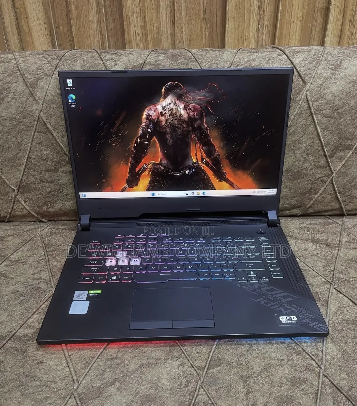 Laptop Asus ROG Strix G17 16GB Intel Core i7 SSD 512GB