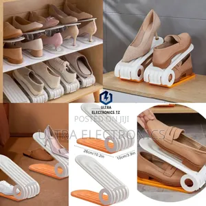 Shoe Slots Organizer 2 Pieces 
Zinakaa Mbili Kwenye Package