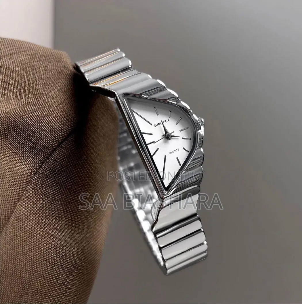 Sunfex Womens Watch Silver and White