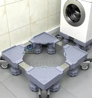 Heavy Duty Movable Adjustable Stand FOR WASHING Machine Fridge 200kg