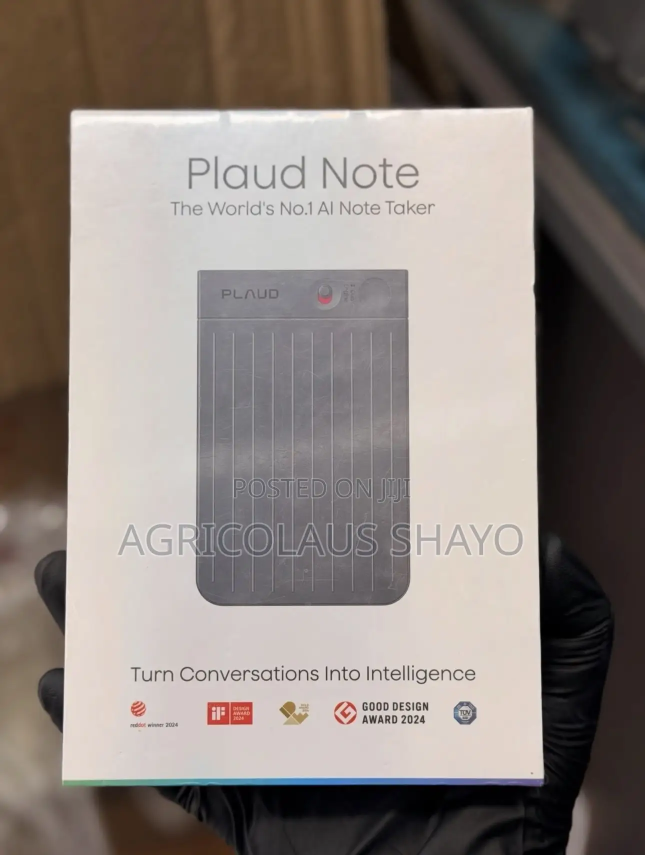 Brand New Plaud Note AI Voice Recorder (MagSafe Compatible) - 64GB