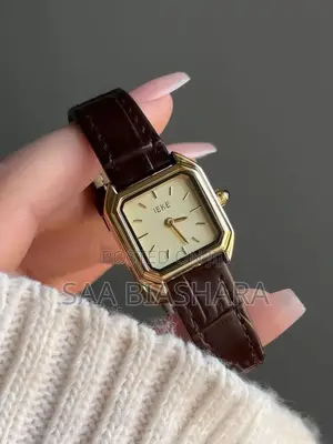 Ieke Womens Classic Watch Brown and Gold
