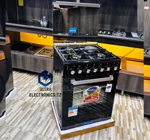 HOMEBASE Free Standing 3 Gas and 1 Electric Cooker
