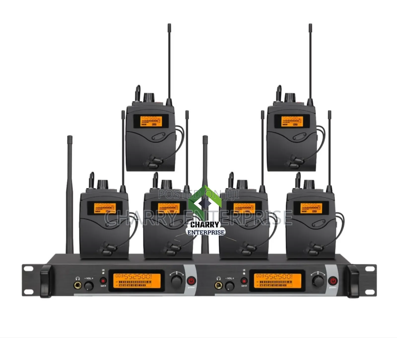 Professional Wireless InEar Monitoring System for Stage Use Set 6 in 1