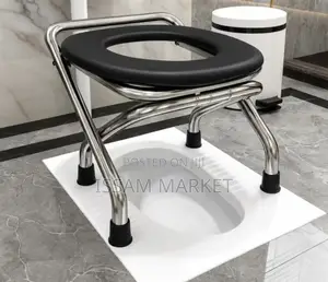 Foldable Stainless Steel Potty Seat/Chair ​