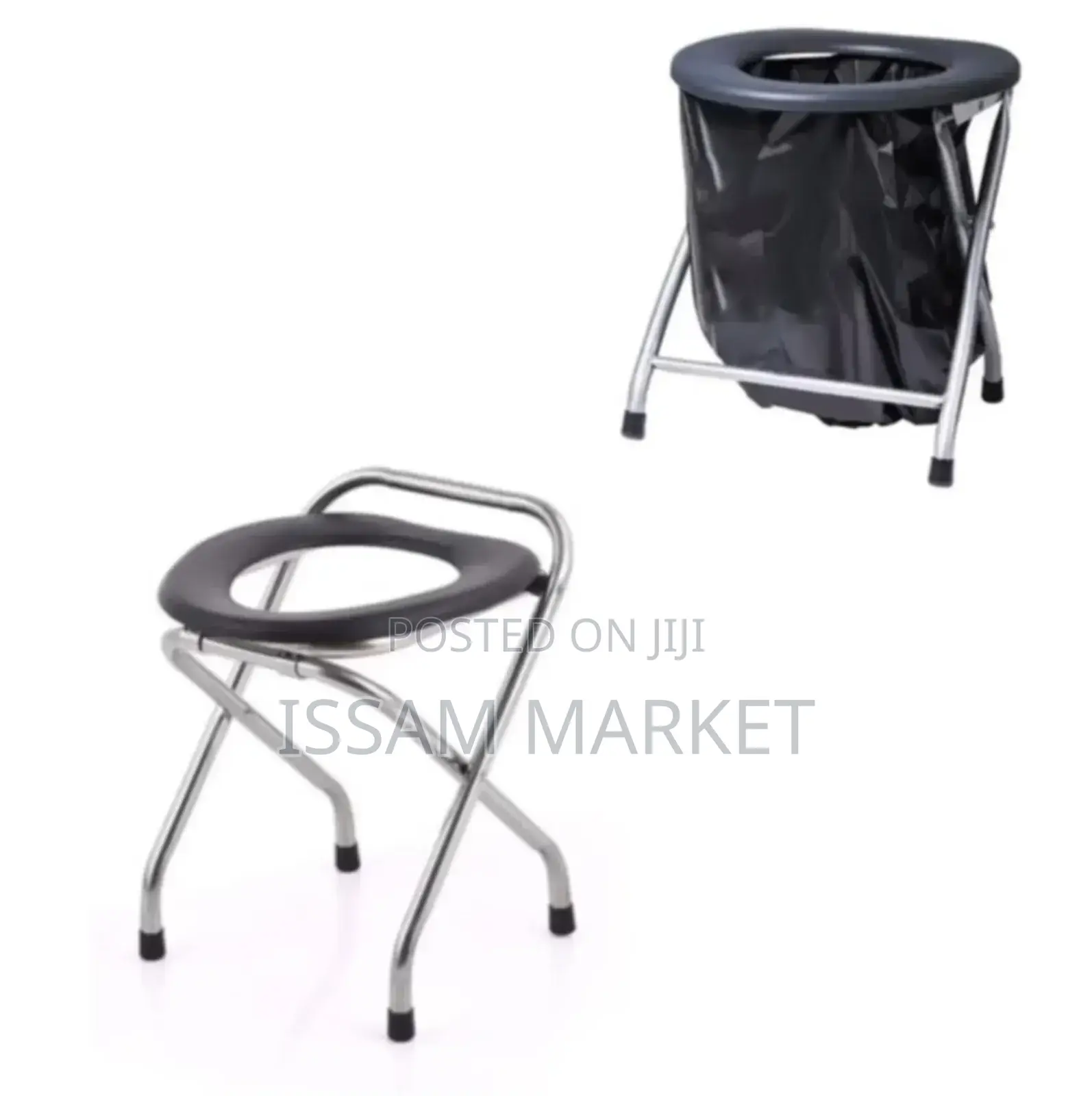 Foldable Stainless Steel Potty Seat/Chair ​