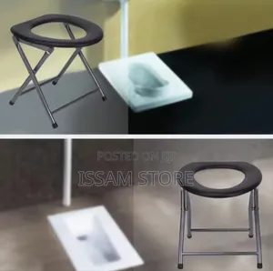Foldable Stainless Steel Potty Seat/Chair ​