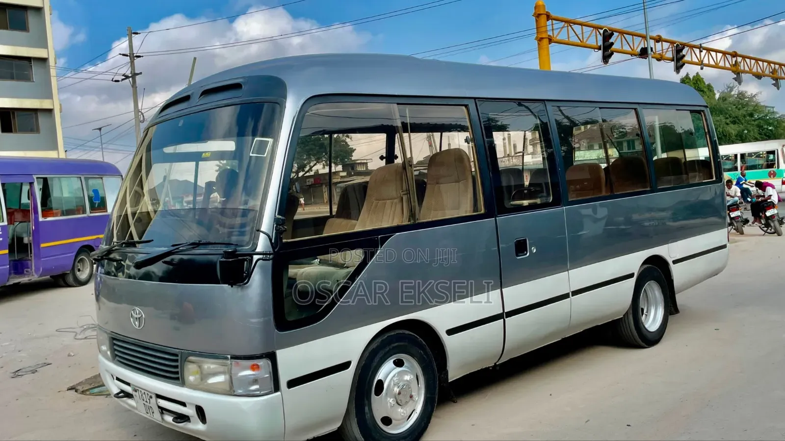 Toyota Coaster 1995 Grey