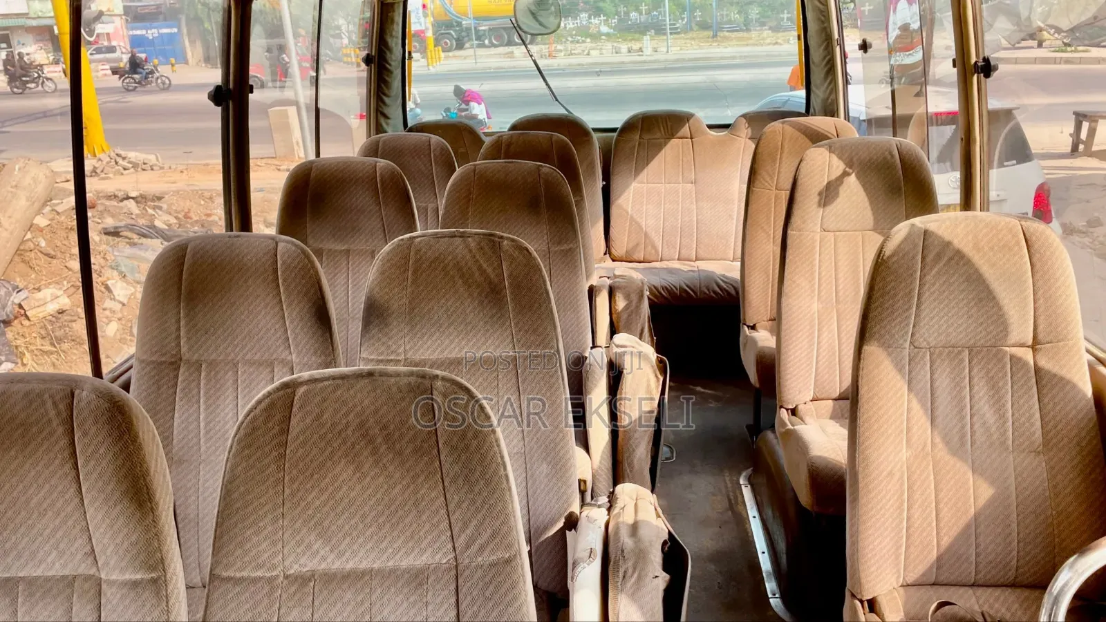 Toyota Coaster 1995 Grey