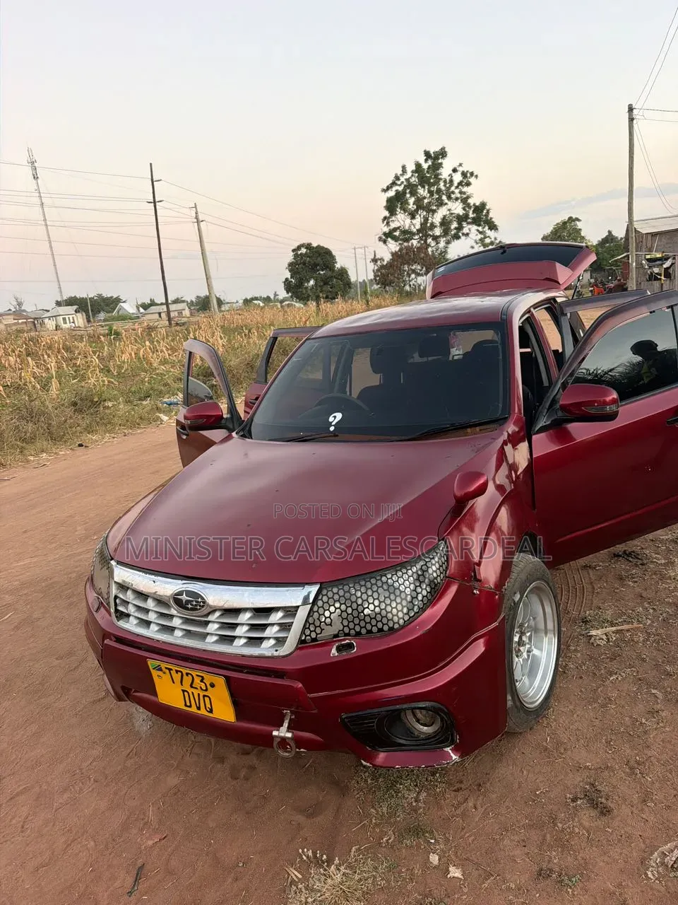 Subaru Forester 2004 Red