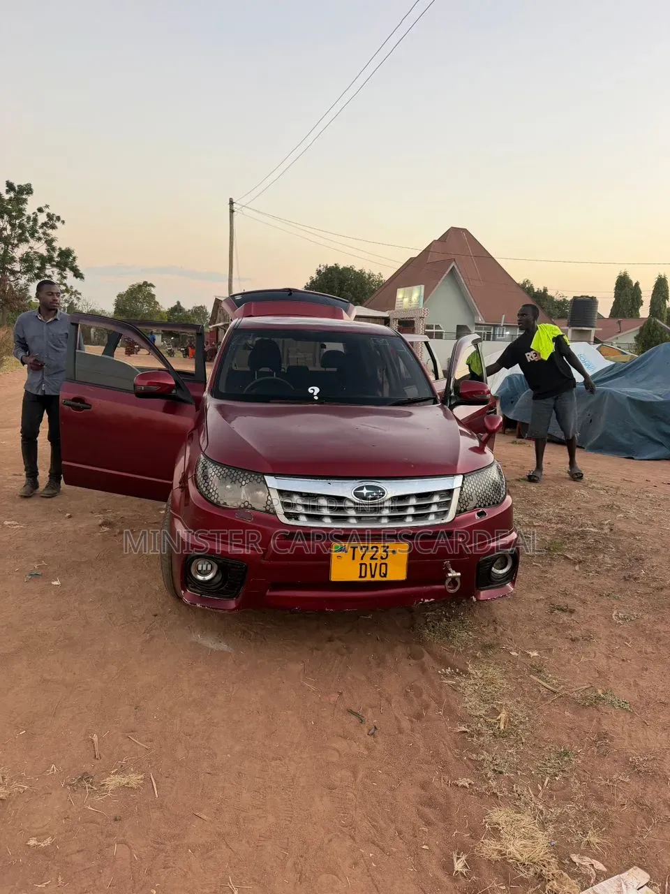 Subaru Forester 2004 Red