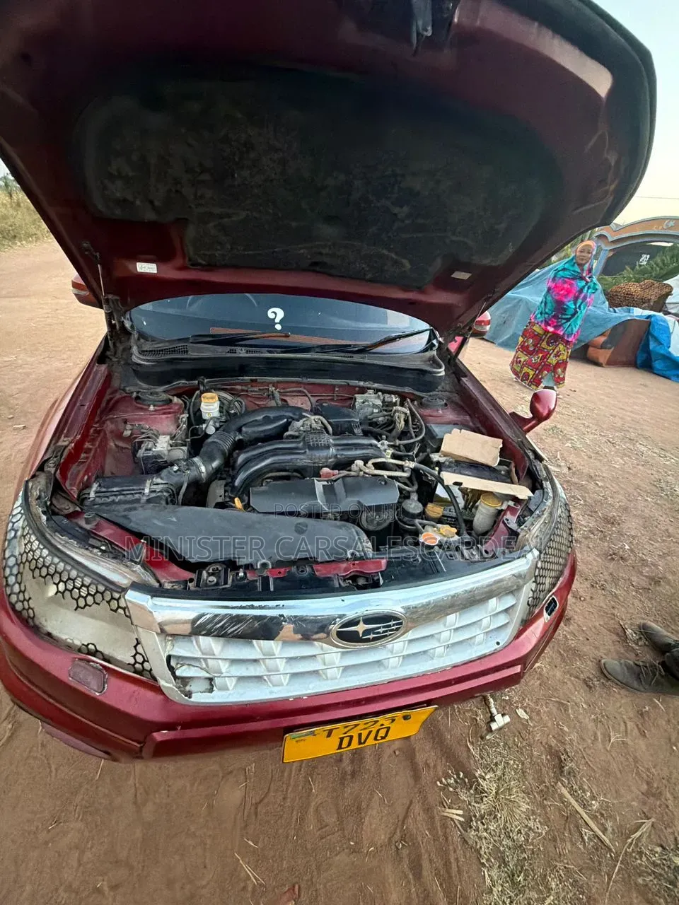 Subaru Forester 2004 Red