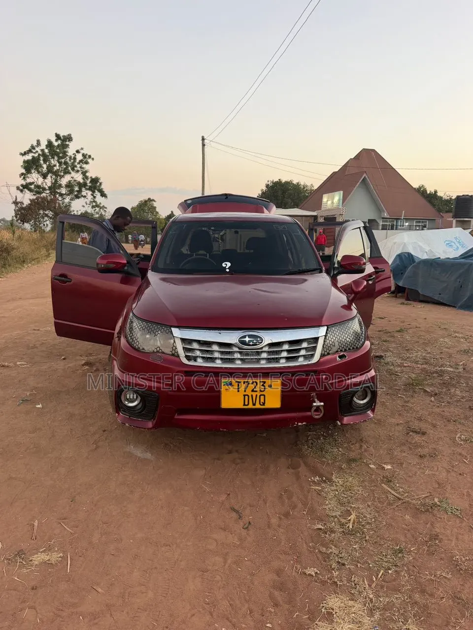 Subaru Forester 2004 Red